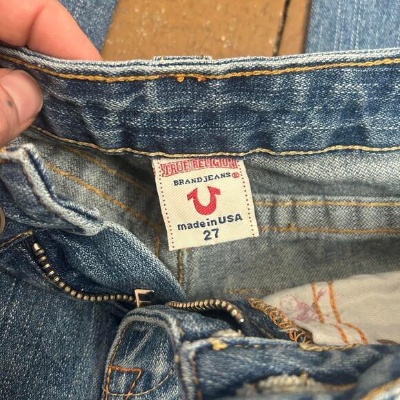 Y2K VINTAGE True Religion low-rise flare jeans - Picture 3 of 7